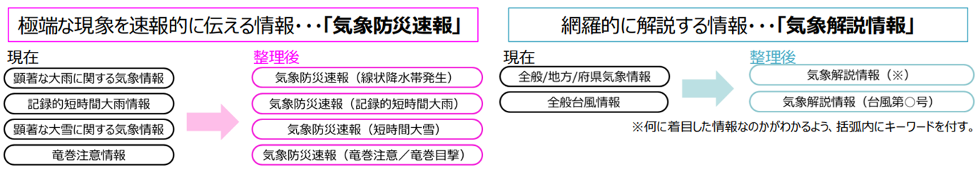 解説情報の体系整理と名称案