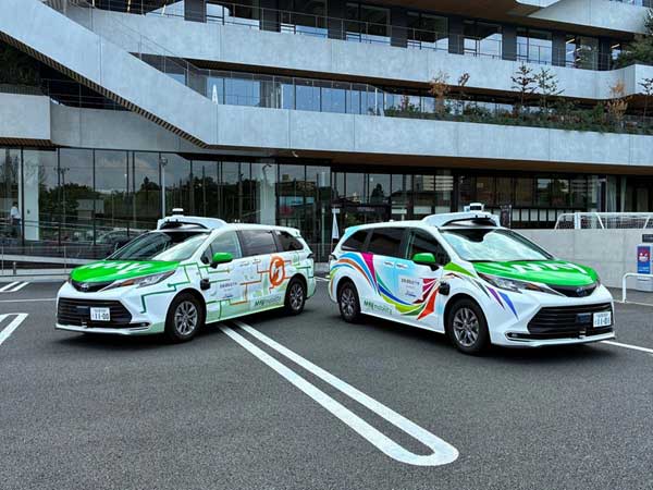 名古屋市内での自動運転実証実験